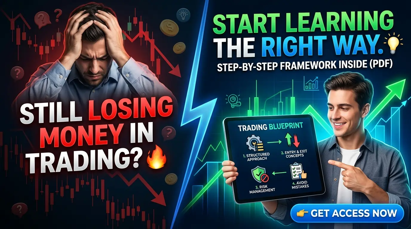 Trading chart illustration